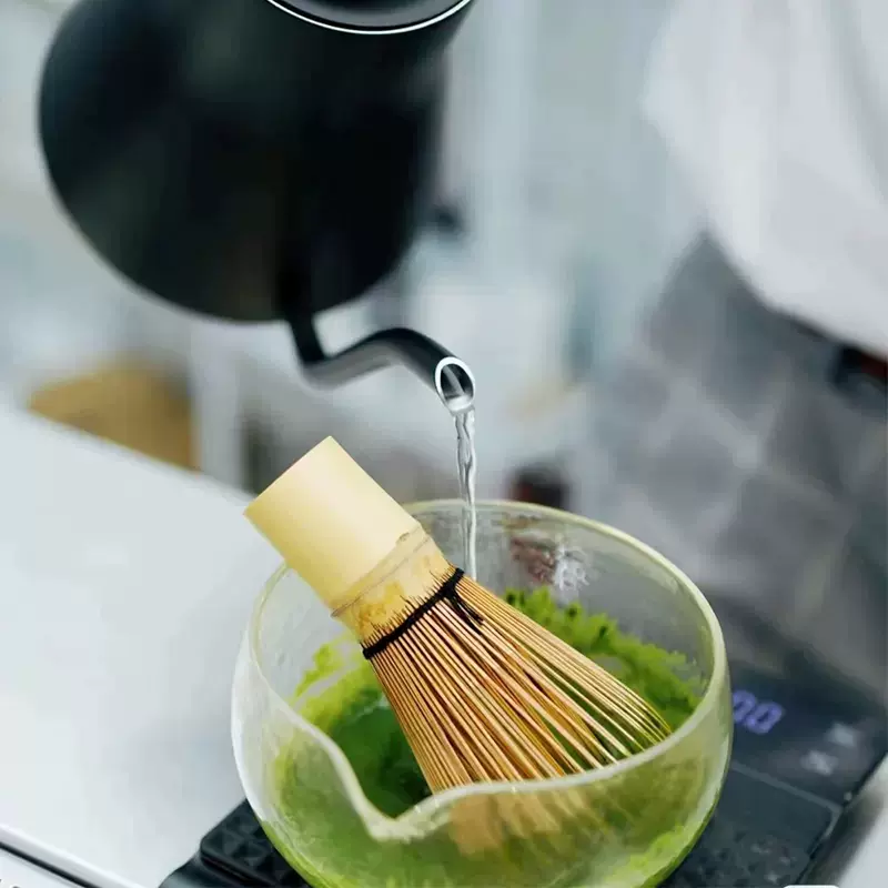 点茶茶道竹子百本立抹茶碗日式打抹茶用茶具套装茶筅竹子抹茶刷