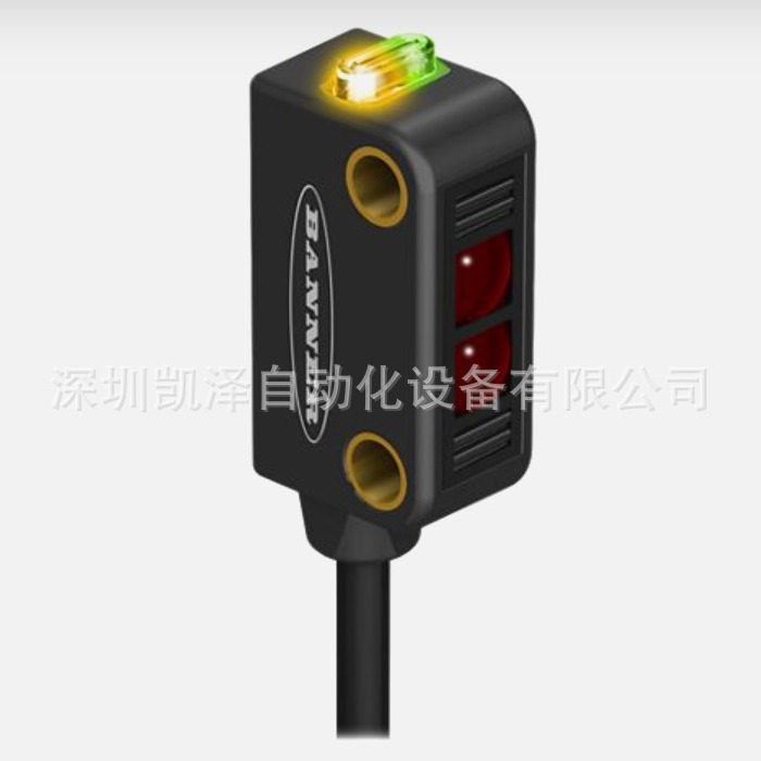 banner Q12AP6FF15Q3位置传感器微型独立传感器耐冲洗传感器