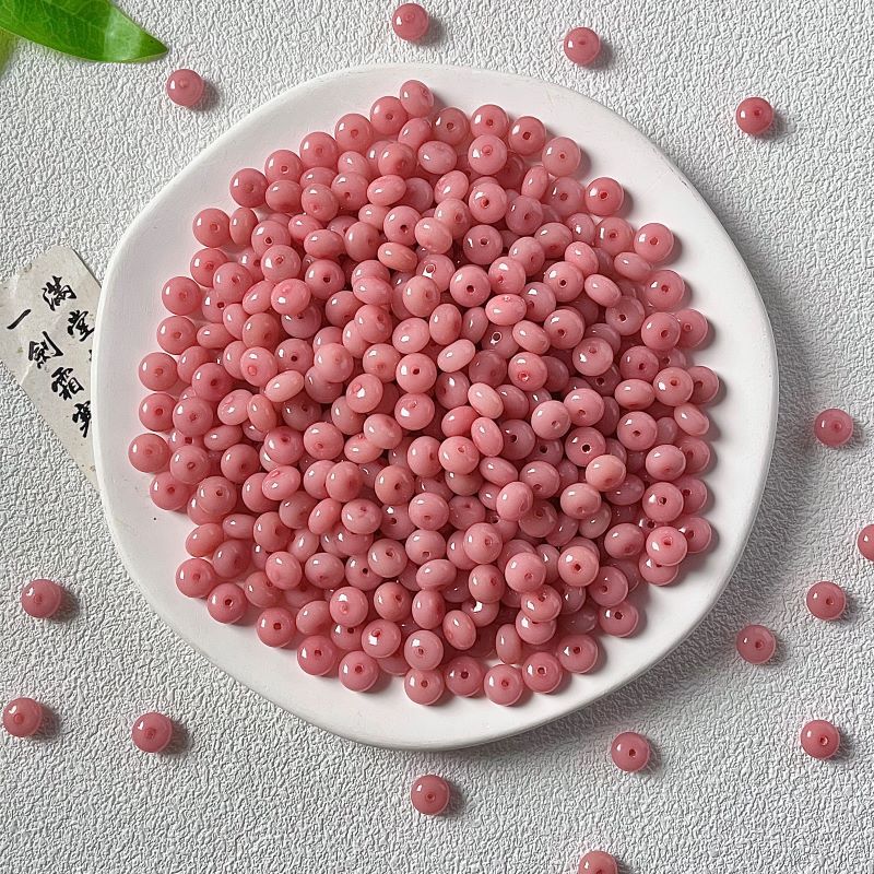 로즈핑크 주판구슬 [싱글]