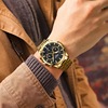 Solid swiss watch, steel belt with butterfly, quartz men's watch, wholesale