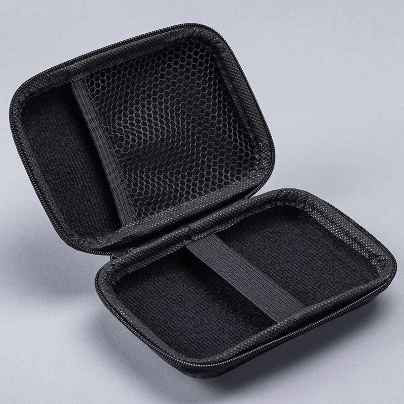 Evaイヤホン収納ボックス多機能データラインハードディスク収納バッグ中性eva角型チャックバッグ|undefined