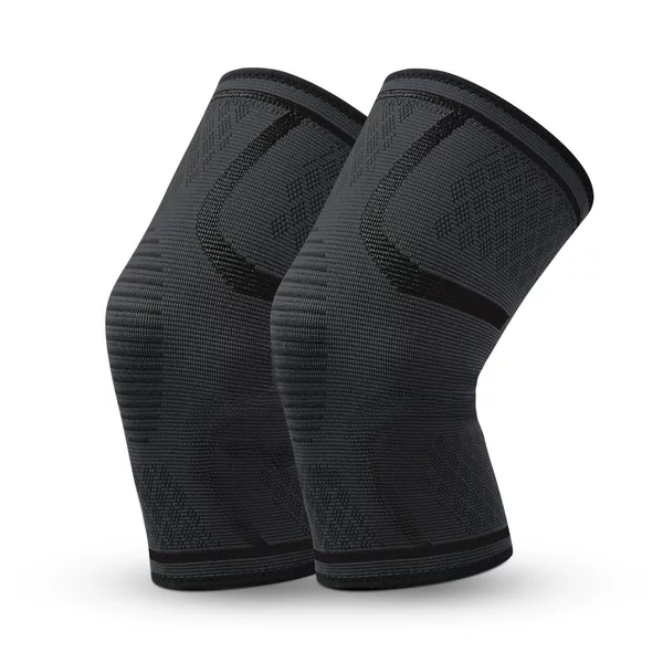 Knitted nylon sports knee pads for men and women autumn and winter badminton running fitness knee pads outdoor climbing warm knee pads