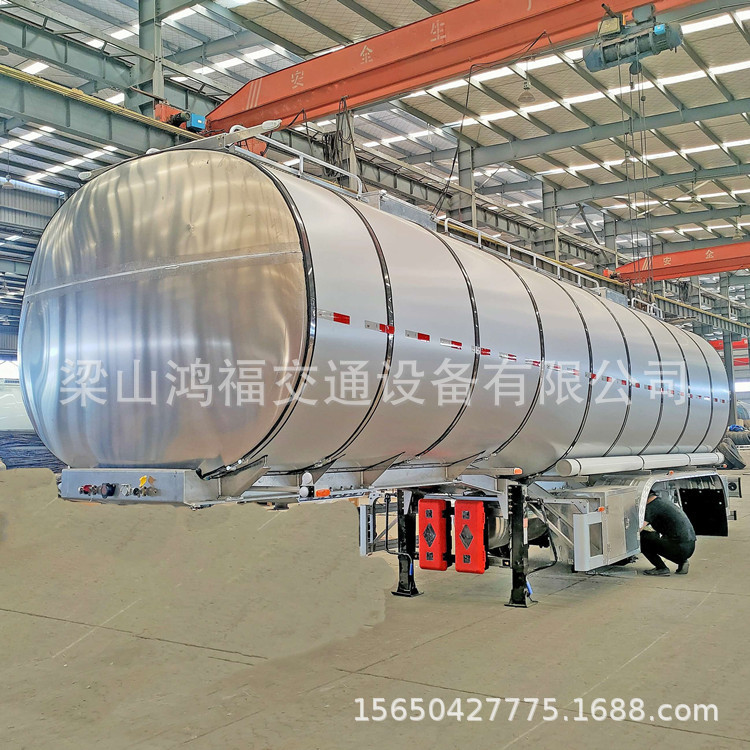 出售运输半挂车 罐式车 铝合金油罐半挂车 二手半挂车 680马力