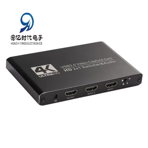 HDTV двухканальная карта видеозахвата 4K60HZ мобильный компьютер прямая трансляция захвата игры запись видеозахвата карта