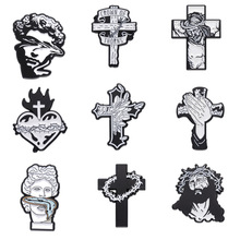 卡通创意艺术石膏头像胸针服装配饰领针别针金属徽章胸花包包装饰