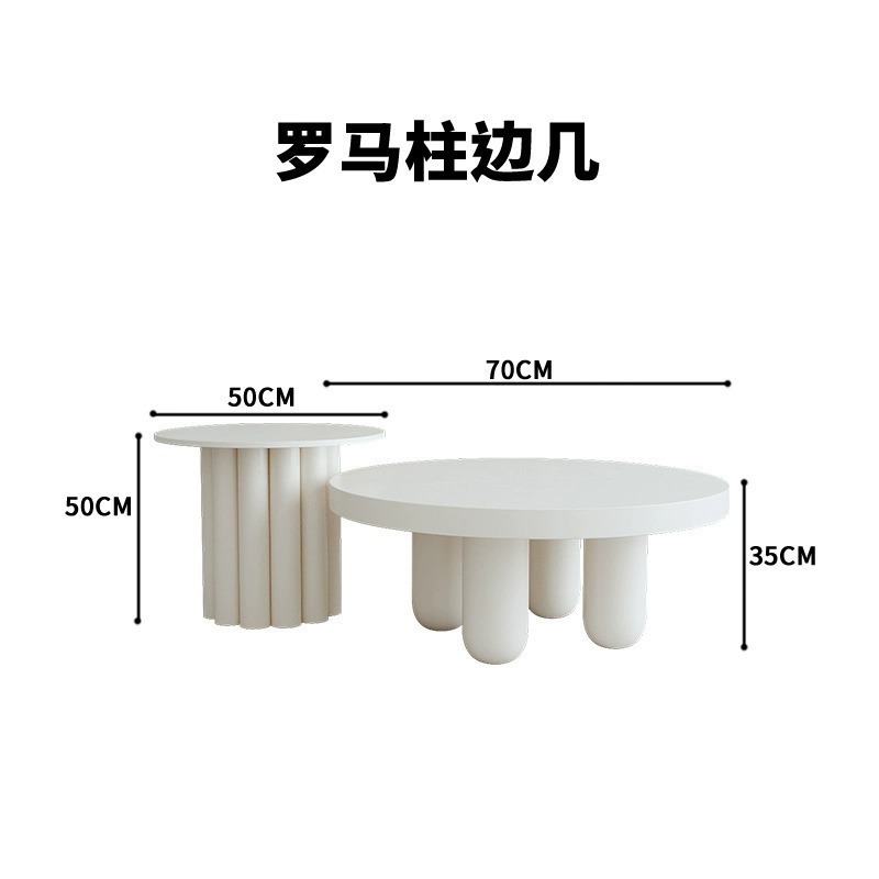 弧形沙发奶油风客厅小户型美容院休息区洽谈接待酒店大堂网红民宿|undefined