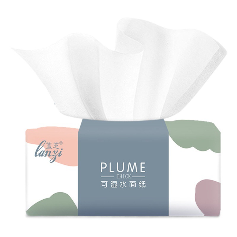 Lanzhi 60 パック 1 年パック/10 パックログティッシュペーパーフルボックス卸売トイレットペーパーナプキン家庭用フェイシャルティッシュ