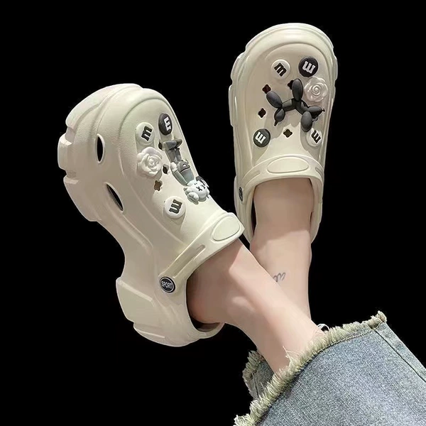 Low Heel 3CM Sesame Street White