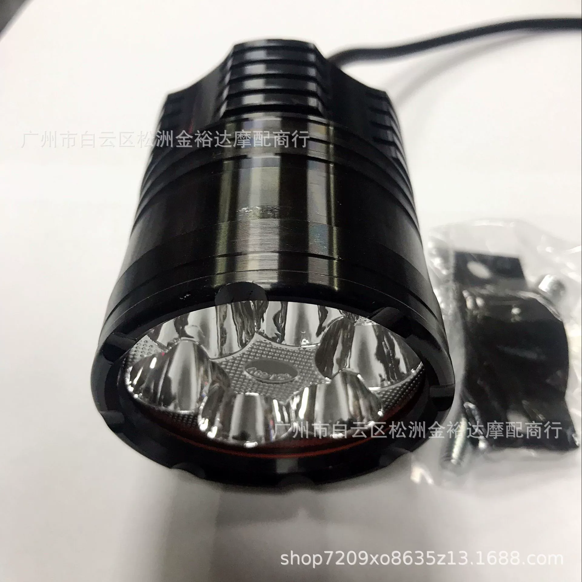 Внедорожник мотоцикл модифицированный Светодиодный прожектор 6 шариков ствол внешний прожектор отражатель чашка 6 светодиодов передний рабочий свет