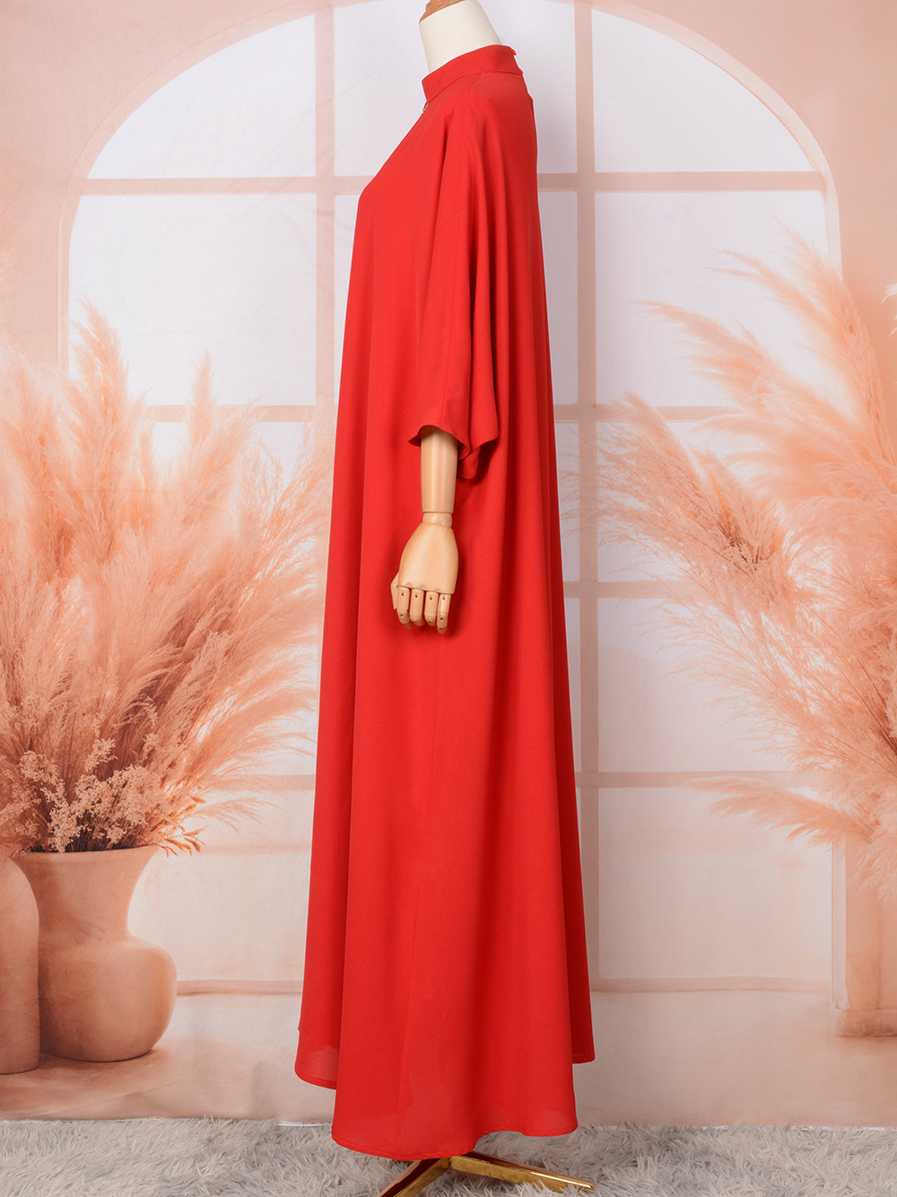 Cross-border E-commerce Arab Abaya Dubai Muslim Middle Eastern Fashionable And Elegant Rhinestone Embellished Robe Dress_ecoleips.com