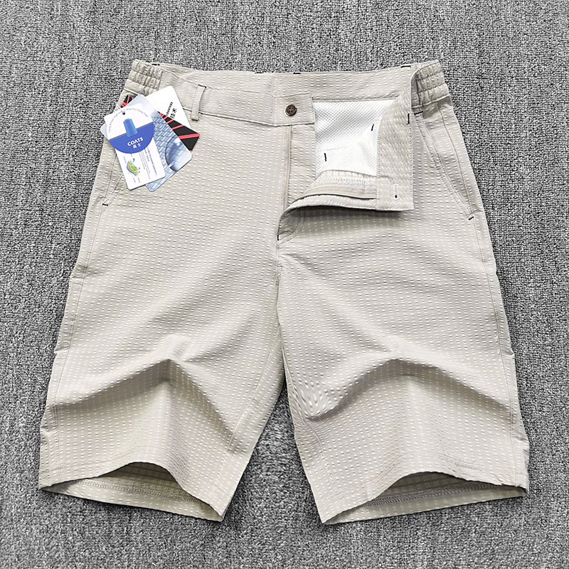 High-quality American Matrix Towel Bottom Waterproof Breathable Elastic Golf Shorts Summer Men's Outdoor Casual Pants