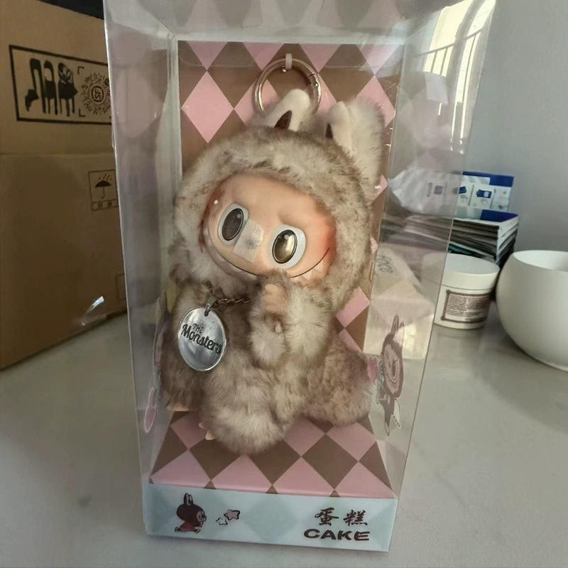 ケーキ LABUBU リーダータイプリンセスぬいぐるみブラインドボックス人形トレンディな卸売ペンダント人形クレーンおもちゃ|undefined