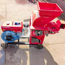 850型4-5吨玉米脱粒机柴电两用玉米扒皮脱粒一体机柴油机12马力