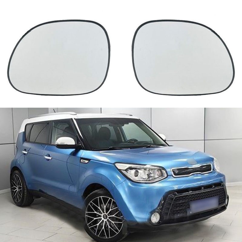 Suitable for 09-19 Kia for Soul Rearview Mirror Lens, Reversing Mirror Glass, Reflective Lens, Car Exterior Accessories