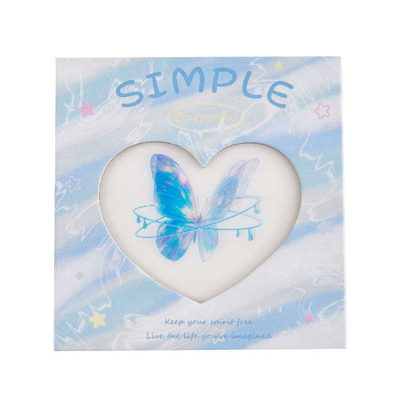 Shining Raster Butterfly One Palace Grid Card Book a4 Página interior Chasing Star Card Álbum Polaroid Álbum de almacenamiento Álbum de crecimiento