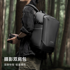 跨境新款大容量相机双肩包男多功能商务背包户外防水摄影背包
