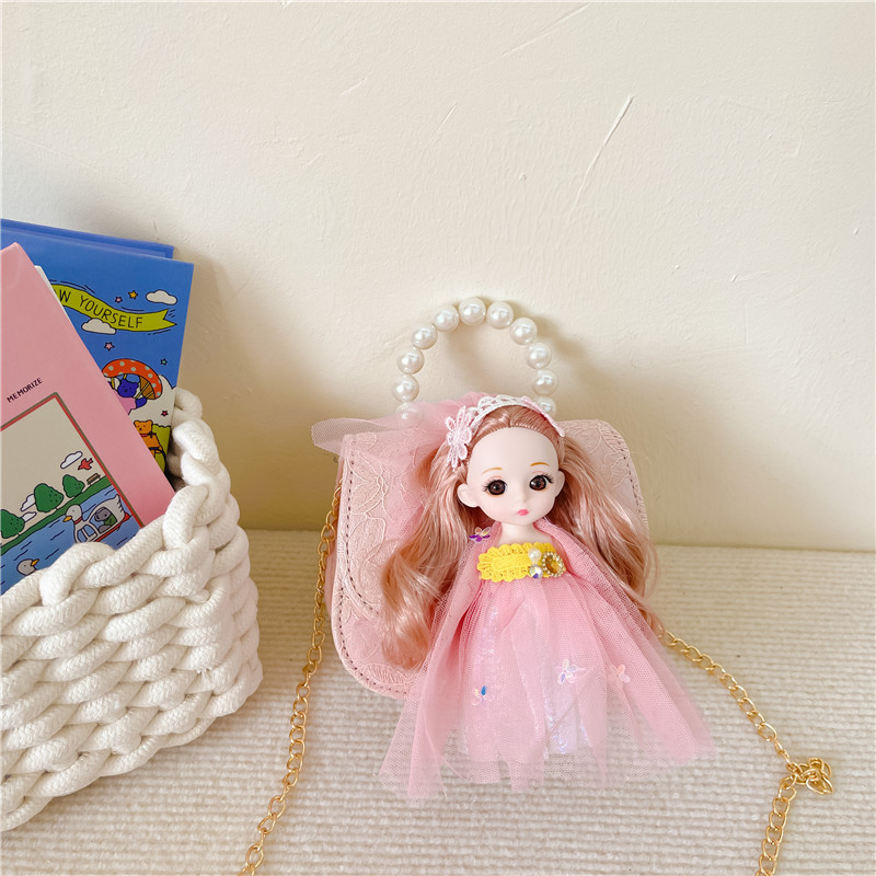 Bolso de hombro para niños bolso de niñas lindos bolsos de moda princesa bolsos de mano bolsos de cambio accesorios