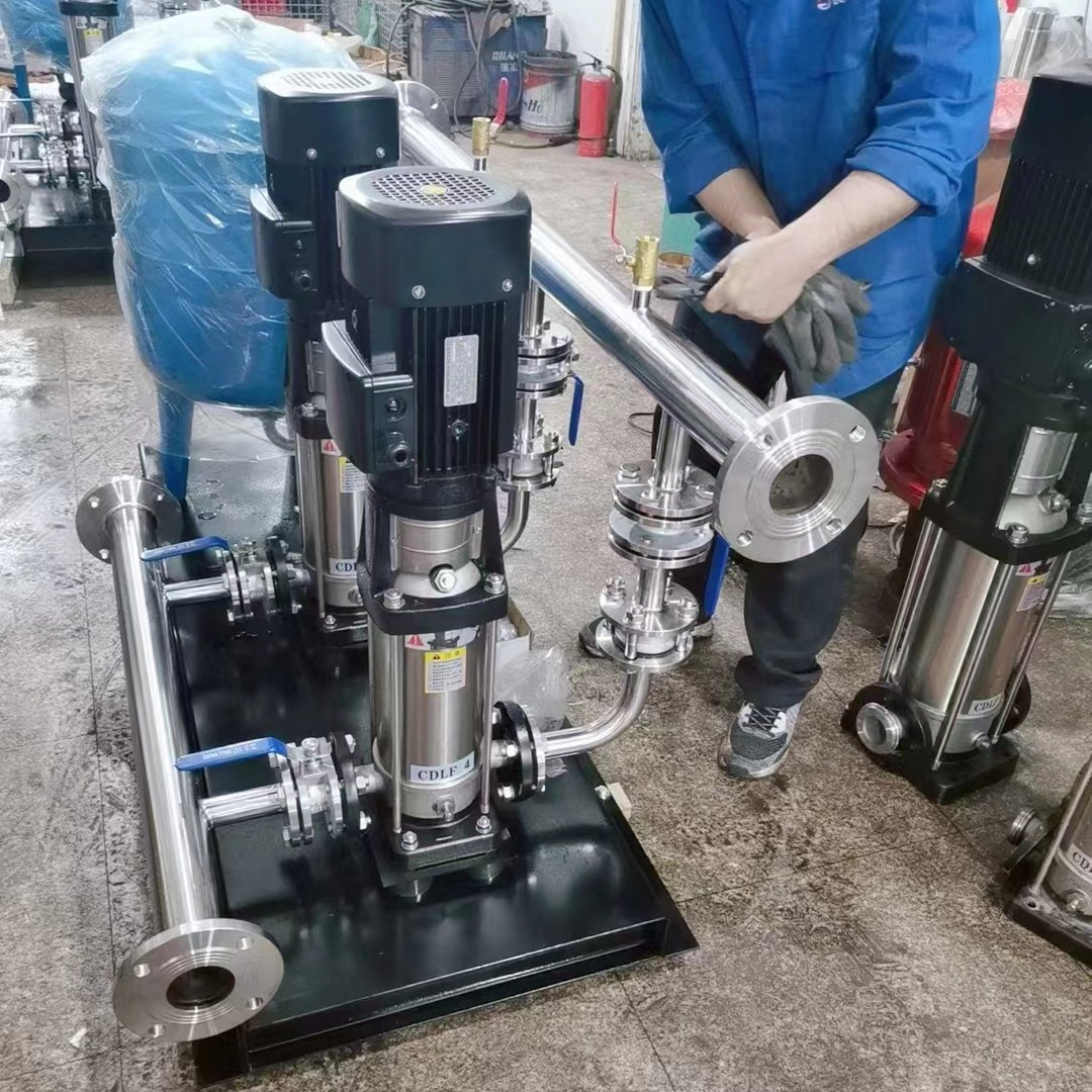 无负压供水设备直流变频增压组恒压全自动抽水泵农用系统家用灌溉