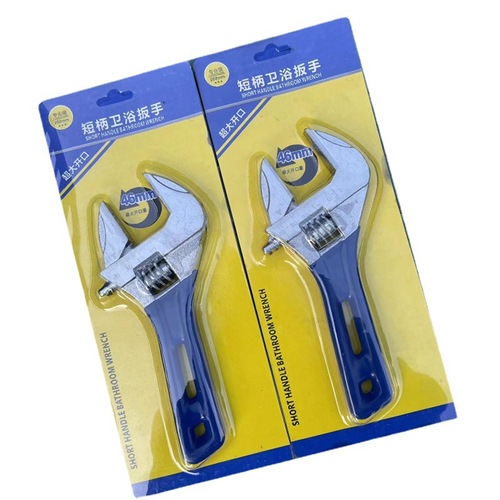 Wholesale bathroom short handle large opening mini wrench small wrench multifunctional 6 inch 8 inch board hardware tool short handle