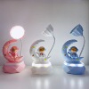 Astronaut, moon, LED night light, atmospheric jewelry for bed for elementary school students, reading, table lamp