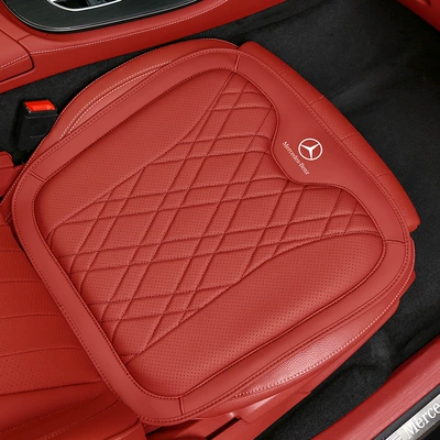 Headrest – same color as the original car - 1-mercedes-benz-seat-cushion-bordeaux-red