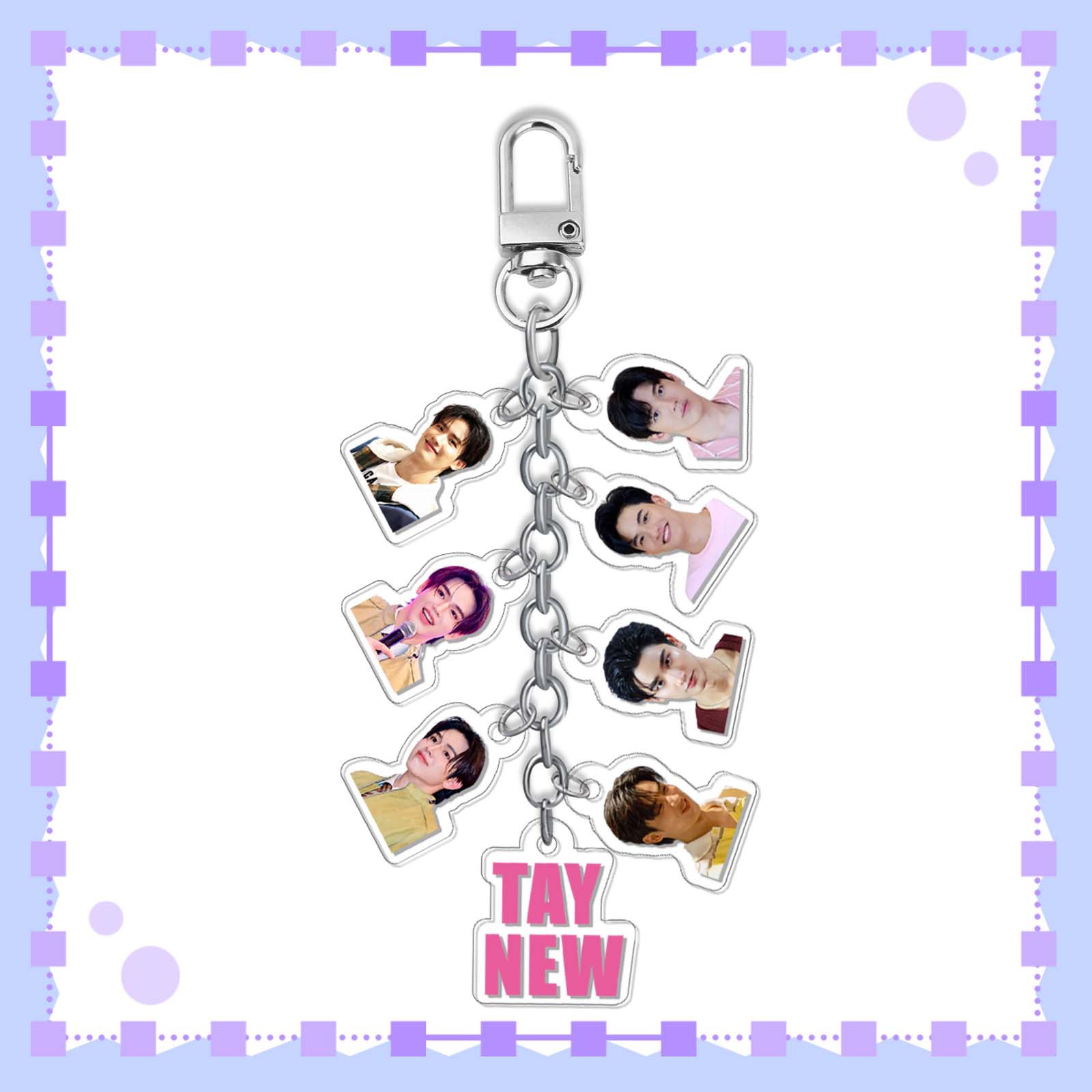 泰星BUS LYKN Englot亚克力挂件串手机配饰书包吊坠明星挂件饰品