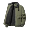 Military green plus velvet