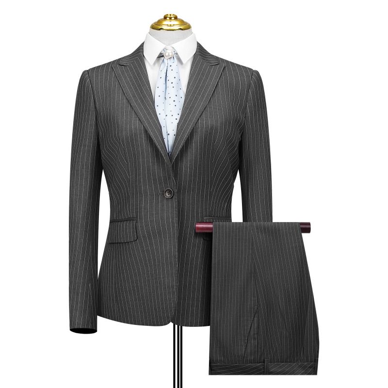 スポットスーツ女性カジュアル団体服女性スーツ男女同職業スーツ販売員作業服|undefined
