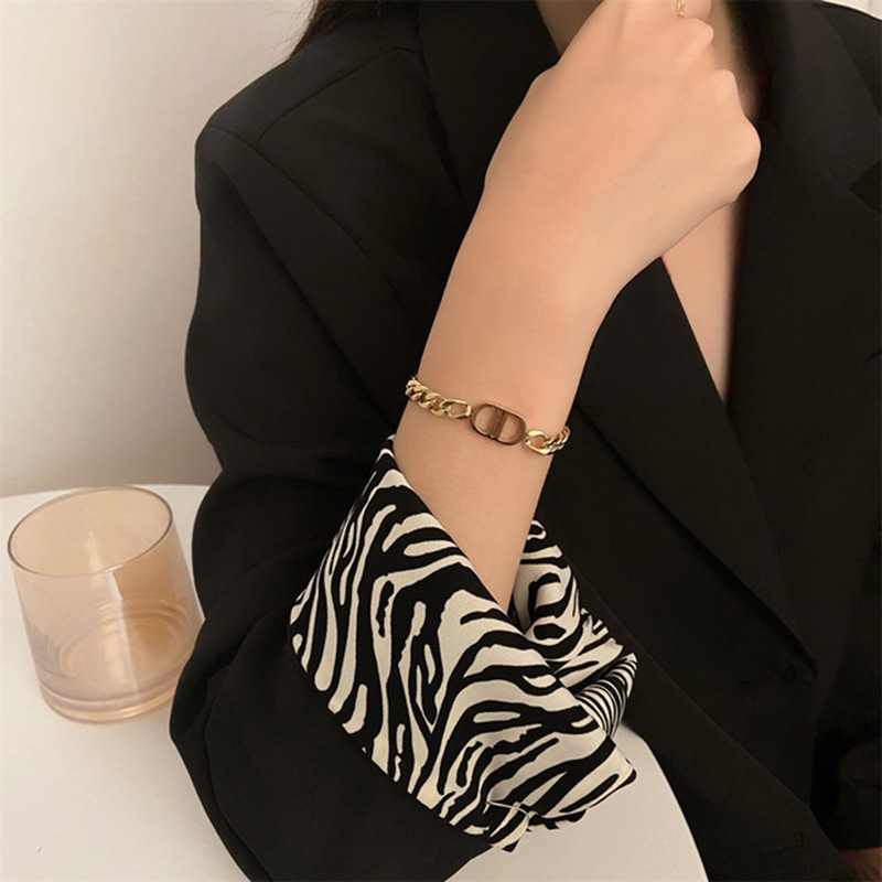 Hip-hop Solid Color Titanium Steel Bracelets Necklace display picture 11