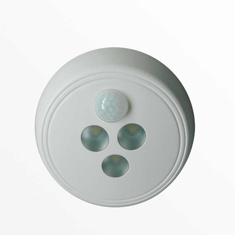 圓型吸頂燈 人體感應(yīng)燈 USB充電天花燈 可調(diào)節(jié)延時(shí)酒店防眩暈射燈