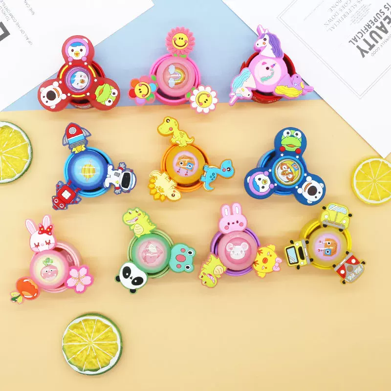 韩国植物精油手环手表啪啪圈儿童旋转陀螺植物精油闪光型幼儿手环