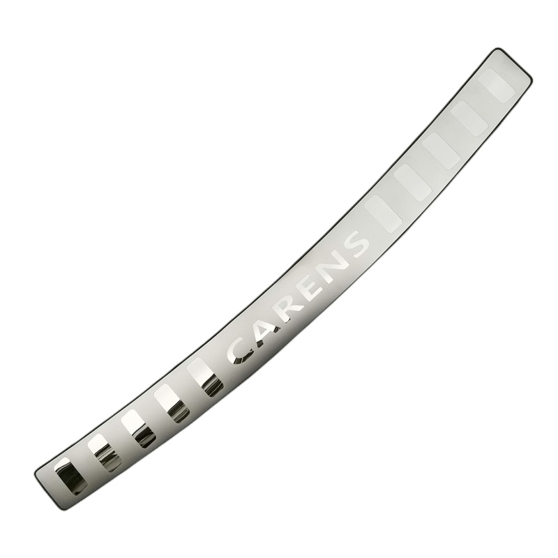 Suitable for 13-18 Kia Carens Rear Guard Plate Threshold Strip Modification Stainless Steel Trunk Guard Plate Trim Strip