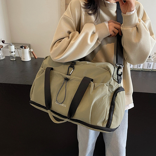 Large-Capacity Short-Distance Travel Bag, Travel Lightweight, Fashionable and Versatile Sports Fitness Bag, Travel Trolley Luggage Bag