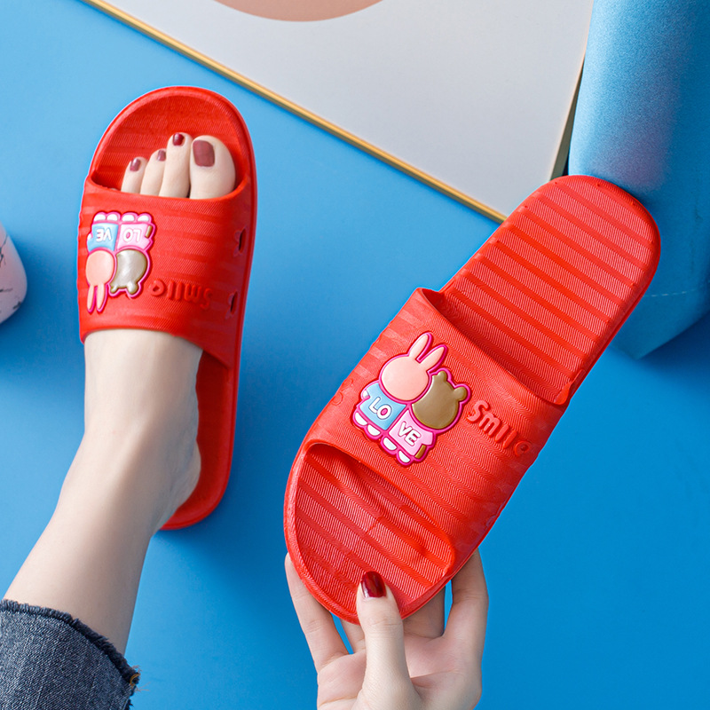 Summer comfortable casual slippers PVC flat