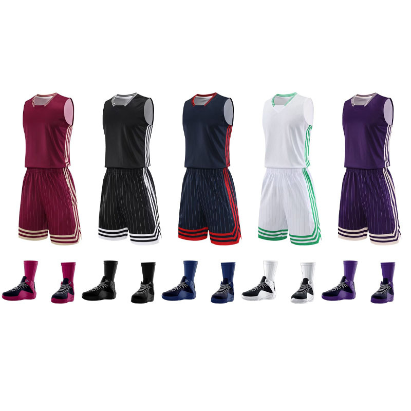 Teenagers New Basketball Suit Student Jersey Set Z Men's and Women's Fashion Sports Competition Training Team Uniform Print Z