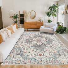 美式波斯客廳地毯INS風輕奢高級感卧室整鋪大毯摩洛哥民宿地墊