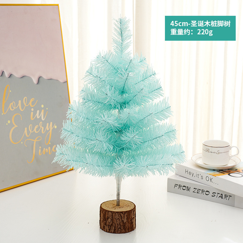Amazon限定 クリスマスツリー ミニデスクトップオーナメント 45-60CM ピンク ブルー レッド クリスマスツリー|undefined