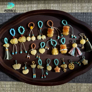 Hand-Woven Second-Generation Beeswax DIY Accessories, Beaded Jewelry, Bracelet Spacers, and Decorative Pendants