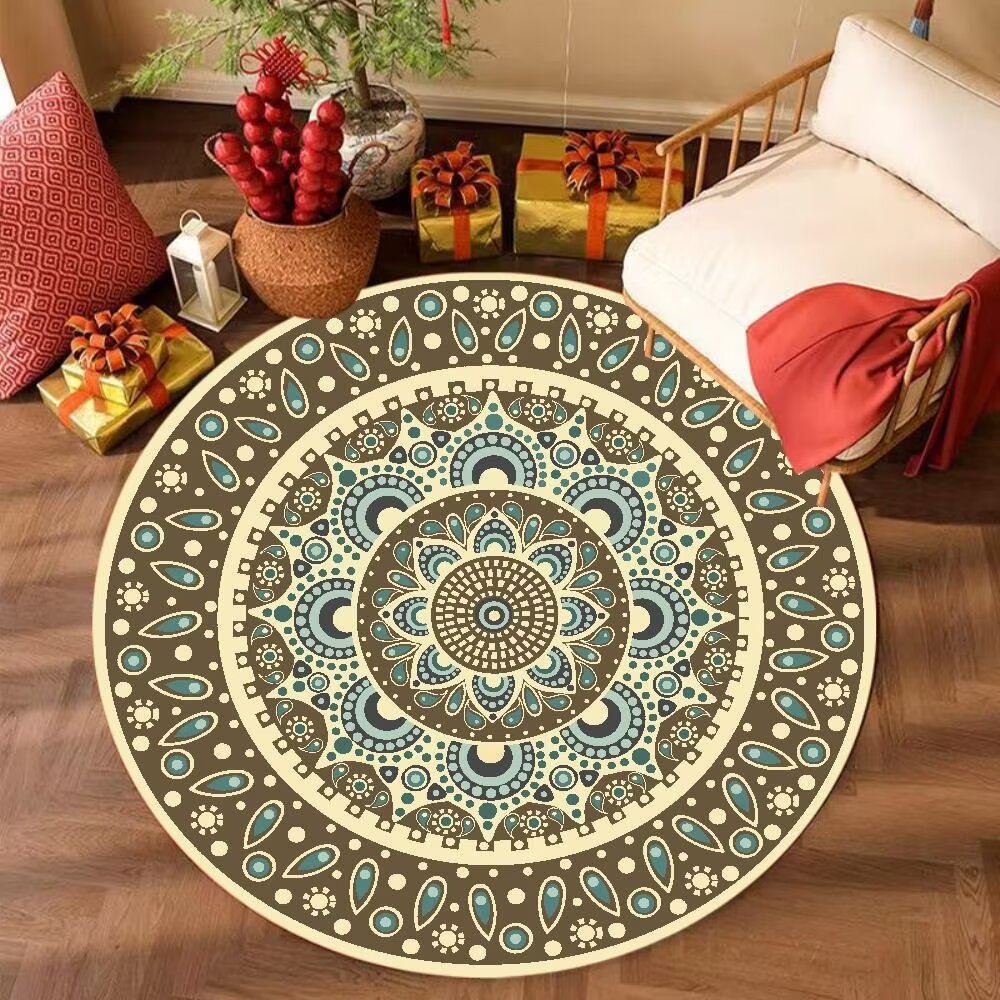 둥근 바닥 매트 3-76