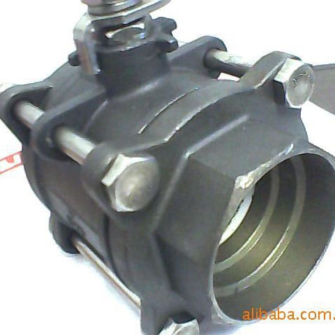 供应三片式碳钢承插球阀¶ 不锈钢球阀 高压球阀 手动球阀