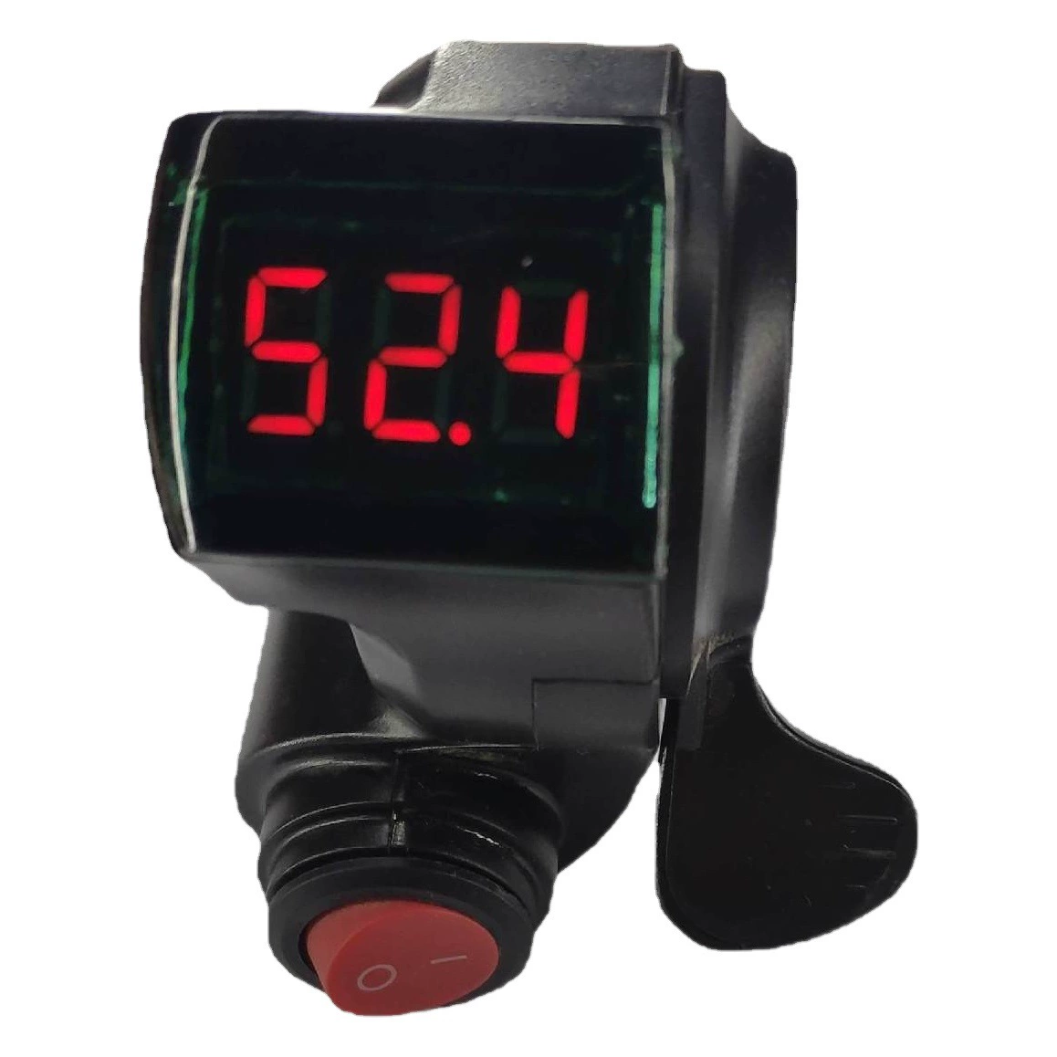 Красный экран переключатель большого пальца ручка электромобиля аксессуары для электромобиля ручка управления скоростью ручка дроссельной заслонки