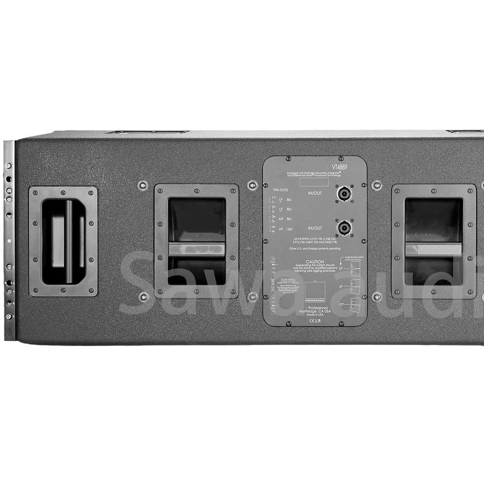 Doble 15 pulgadas 3 divisores de frecuencia altavoces profesionales al aire libre alta potencia conferencia bar escenario impermeable matriz de sonido