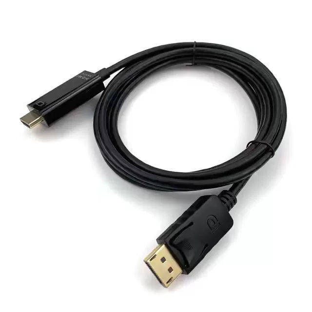 Переходник кабель DP к HDMI для компьютера, подключение к ТВ-проектору, адаптер 4K HD, кабель DP к HDMI, кабель DP-HDMI