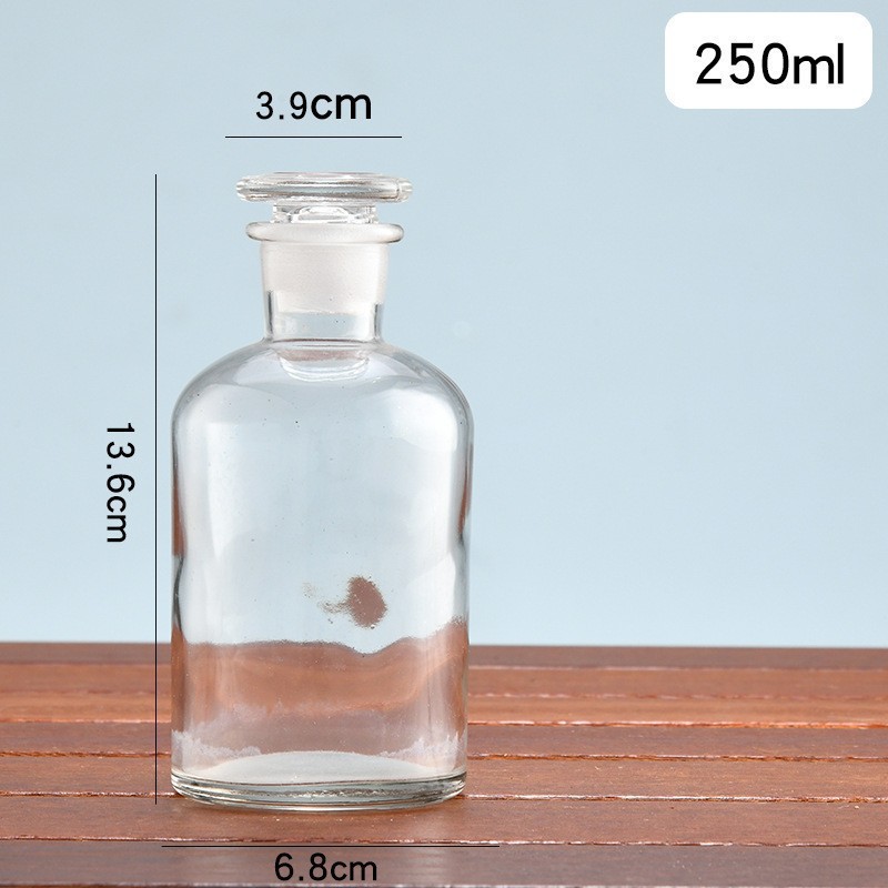 작은 입 투명 병 250ml, 기본값