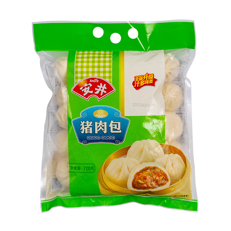 安井猪肉包子花卷青菜包烧麦手抓饼早餐半成品开花馒头懒人食品|undefined