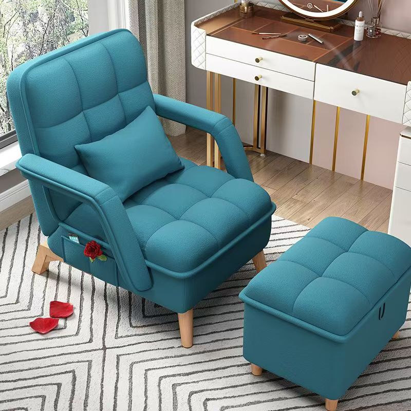 Lazy Sleepable Lunch Break Sofa Autumn and Winter Chair Home Adult Nap Chair Single Recliner Folding Balcony
