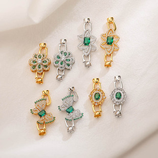S925�y���ĸ�G������������DIY��ë����f���B�ӿ۴��SK30