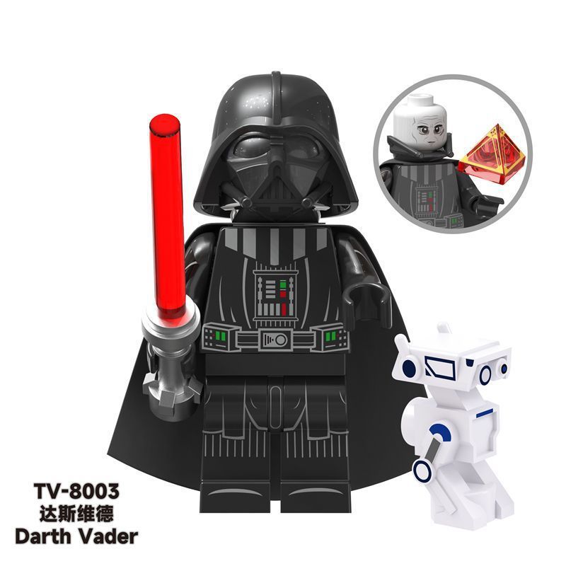 レゴ スター・ウォーズ クローン・アソカラム・オビ＝ワン TV6101 ビルディングブロック ミニフィギュア組み立て玩具と互換性があります。|undefined