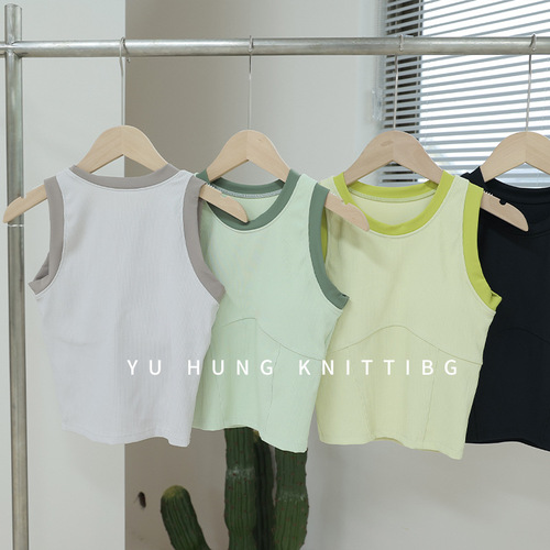 Sports bra shockproof and non-hanging high-strength outerwear summer backless top quick-dry yoga running top to make breasts look smaller