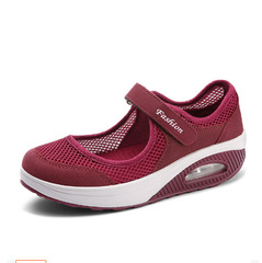 2024 Mid-Year Mom Fitness Amazon Independent Store Network Casual Sport Women's Air Cushion Rocking Shoes